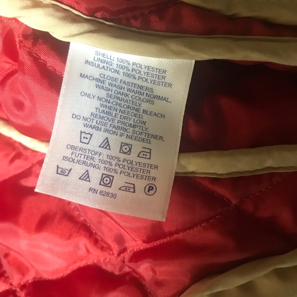 Lands End Quilted Jacket Size Small/Petite - Picture 7 of 8